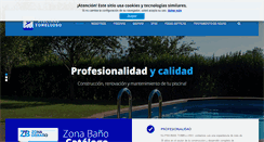 Desktop Screenshot of piscinastomelloso.com